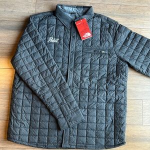 Shirt Jacket by The North Face ThermoBall Eco with “Pabst” logo - XL. NWOT.